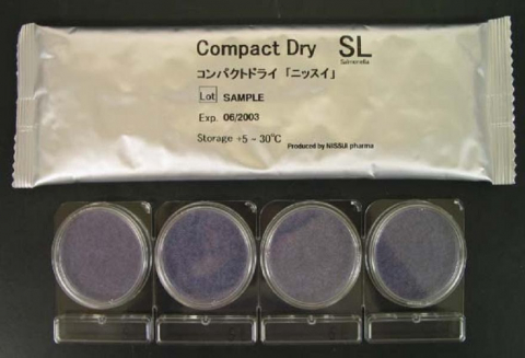Hyserve Compact Dry SL, Salmonella teszt