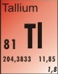Reagecon Tallium ICP standard, 2-5% HNO3 mátrixban, 100ug/l, 100ml