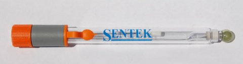 Sentek P15/S7 üvegtestű pH elektród alacsony vezetőképességű oldatok vizsgálatához