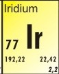 Iridium ICP standard, 5% HCl mátrixban, 100ug/l, 100ml