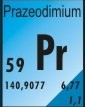 Reagecon Prazeodímium ICP standard, 5% HCl mátrixban, 1 000ug/l, 500ml