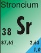 Stroncium ICP standard, 2-5% HNO3 mátrixban, 100 ug/l, 100ml